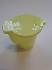 Tupperware Milchkanne Milchkännchen 574 gelb, Vintage Retro