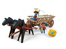 PLAYMOBIL® 3503-B - Leiterwagengespann Pferde Heuwagen Pferdewagen Kutsche 1986