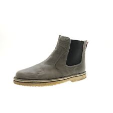 Grünbein Chelsea Boots Stiefeletten Leder Grau Damen Schuhe Gr. 41