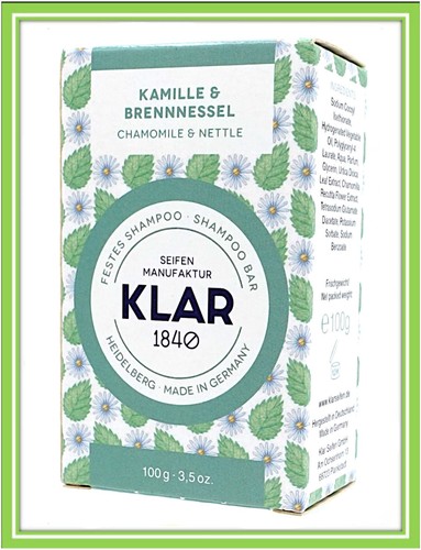 Klar festes shampoo - festes, bar