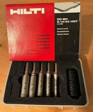 Hilti Diamantbohrkronen Set  DD-BH 6-14/40 HWT,  5 Stück Bohrkronen