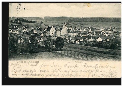 Gruß aus krumbach - gruß,