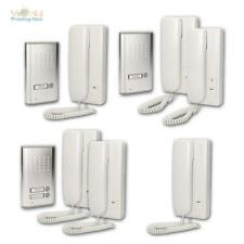 Türsprechanlage Gegensprechanlage, Sprechanlage 4-Draht Türklingel, 1/2 Familien