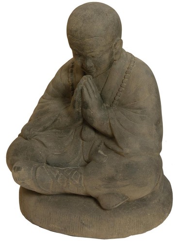 Steinfigur meditierender - 80,