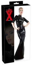 Latex Kleid schwarz Sexy Black