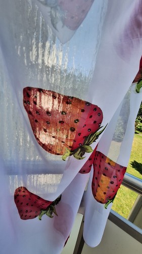 Xxl pareo strandtuch - strandtuch, erdbeeren