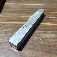 1x Alu  Aluminium Reststück  Flach, Vierkant 40x40x 280 mm hoch  (Y-20)