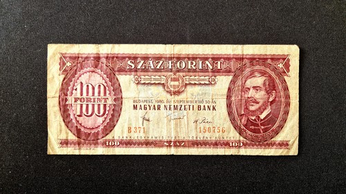 Ungarn 100 forint 1980 - forint-, 1980!!-
