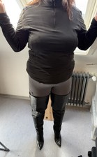 Overknees weitschaftstiefel - overknees,