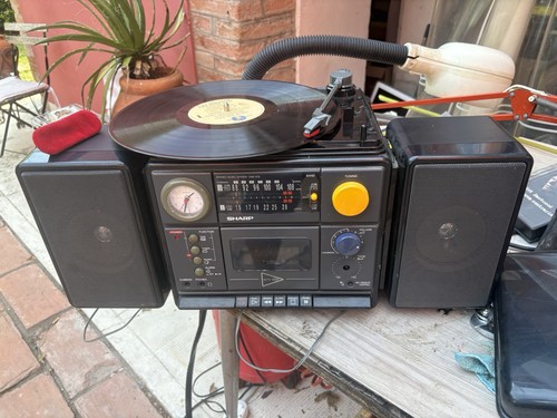 Sharp music system vintage - music,