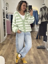 Oversized Strick Weste