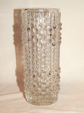 Vase Candle Wax F. Peceny Sklo Czech Art Glass candlewax  18 cm