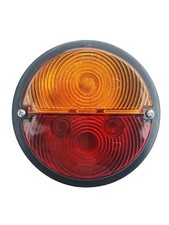 Rückleuchte mit blinker rund - blinker,