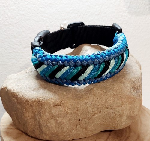 Paracord hundehalsband - paracord,