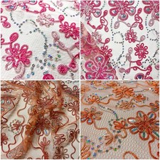 Kordel Spitze Bestickt