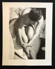 Franz Roh, Sitzender Akt mit Kamm, 1922-1928, Photographie aus dem Nachlass