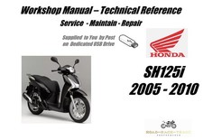Honda SH125i SH 125 i Service