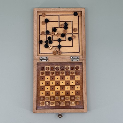 Vintage holz spielesammlung - vintage,