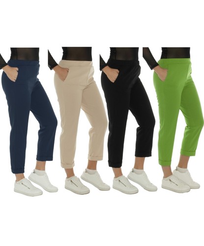 Stoffhose damen chinohose slim - damen,