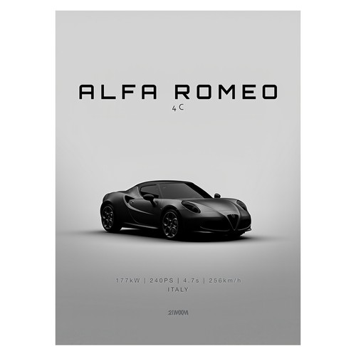 Alfa romeo moderner - romeo, 4c