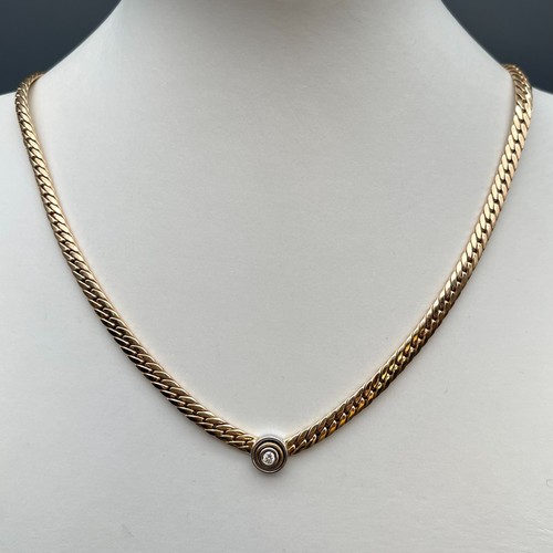 Solitär brillantcollier 10 - brillantcollier, 0,10