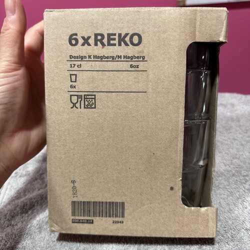 Ikea reko 6er set stapelbar - ikea,