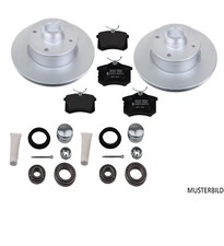 VW Corrado G60 Bremsscheiben + Beläge + 2 x Radlager hinten Hinterachse