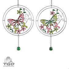 Formano Fensterdeko Schmetterling aus Metall Acryl in Tiffany-Optik-680495