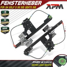 2x Fensterheber Hinten Links Rechts für VW Golf 3 1H1 1H5 Vento 1H2
