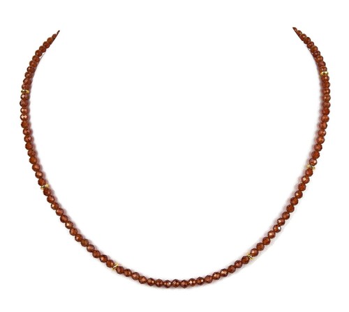 Hessonit kette granat - hessonit,