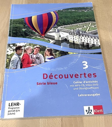 Decouvertes bleue cahier - 3,