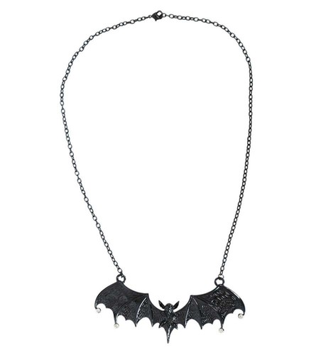 Halloween halskette fledermaus - halloween,