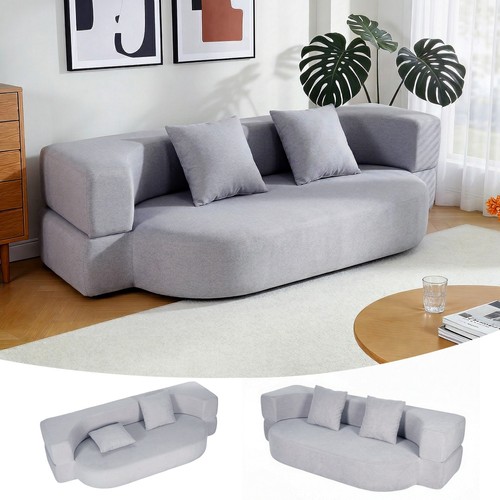 Modernes stoff liegesofa - modernes,