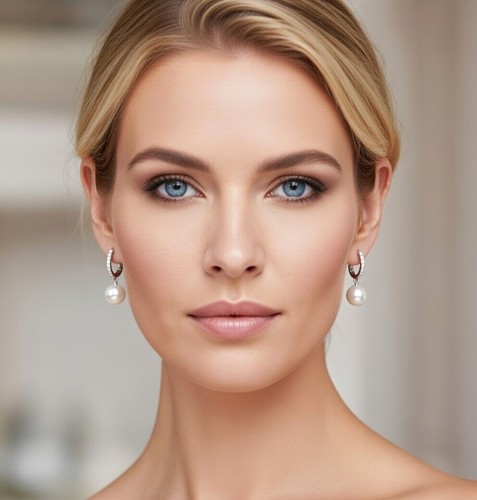 Alitree perlenohrringe 925 - perlenohrringe,