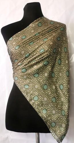 Vintage seidentuch silk - seidentuch.,