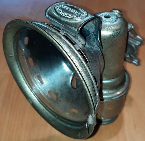 Antike fahrradlampe - antike,