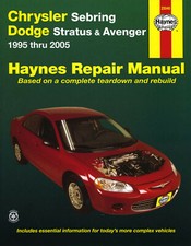 Reparaturhandbuch / -anleitung Chrysler Sebring / Dodge Stratus,  Avenger 95-06