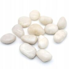 5kg Weiße Polierte Kieselsteine 2-4cm Naturkiesel Garten Deko Aquarium