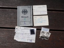 Wehrpass bundeswehr luftwaffe - wehrpass,
