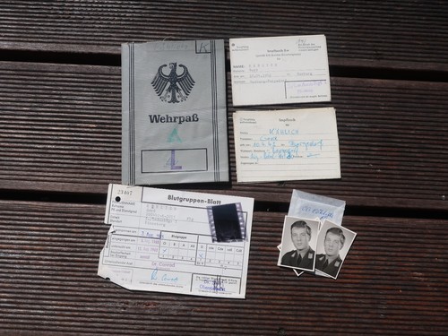 Wehrpass bundeswehr luftwaffe - wehrpass,
