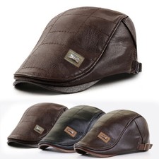 Herren Schiebermütze Flatcap