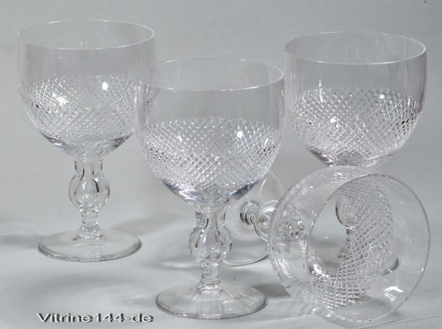 1900 4xl kristallgläser - ,