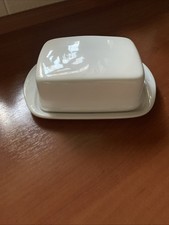 Butterdose mit Deckel weiß für 250g Butter-Schale Porzellan