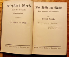 Der Wille zur Macht - Nietzsche, Friedrich 1918