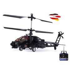 Gebraucht - RC ferngesteuerter Hubschrauber Apache AH-64, 4 Kanal Helikopter Auk