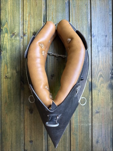 Antikes leder kummet - leder-kummet, /