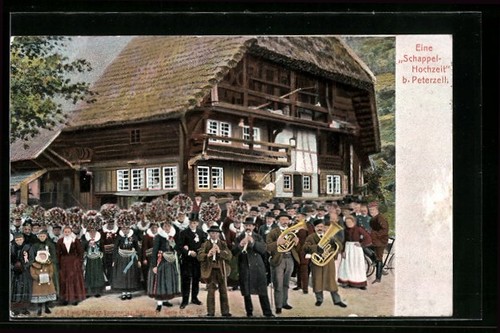 Ansichtskarte peterzell eine - ansichtskarte, peterzell,