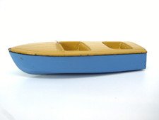 Matchbox Lesney No.48a Meteor Sportsman Mk.II Sports Boat Model (DARK TAN DECK)