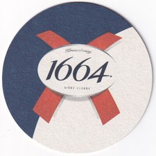 Bierdeckel aus  England: 1664 KRONENBOURG
