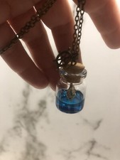 Kette Glasanhänger See Meer Segelboot Ahoi Piraten Urlaub Steuerbord Maritim 